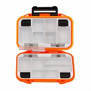 Коробка пластиковая для мелких принадлежностей, цвет оранж (110*70*30 мм)